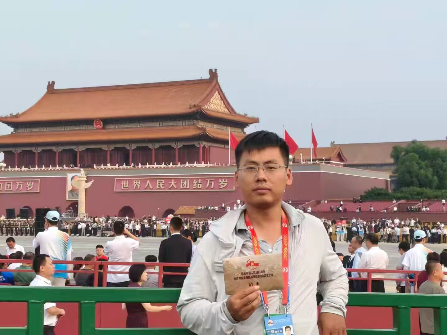 皖工驕傲！土木工程專業優秀學子尹凡以專業力量護航紀念中國人民抗日戰爭暨世界反法西斯戰爭勝利80周年大會